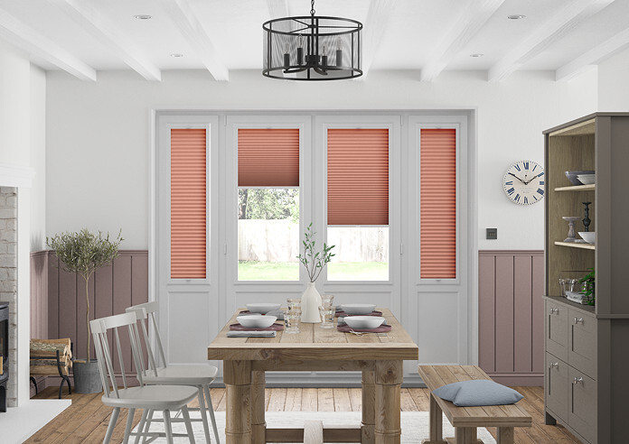 Honeycomb (Blackout), Rust - Perfect Fit Blind - Image 6